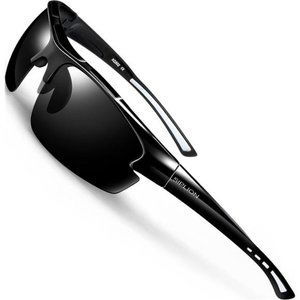 Occhiali Da Sole Sportivi Polarizzati GoHZQ - Protezione UV400, Montatura Leggera TR90 Per Ciclismo E Running